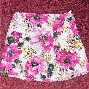 NWT: Abercrombie Floral Skort